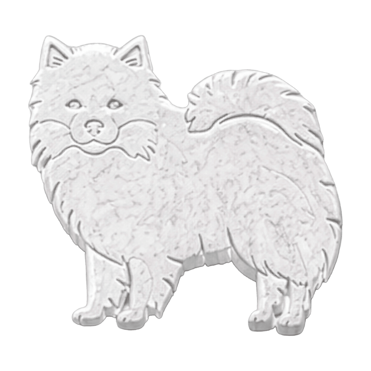 American Eskimo in Marmo Bianco Carrara - Pawradise