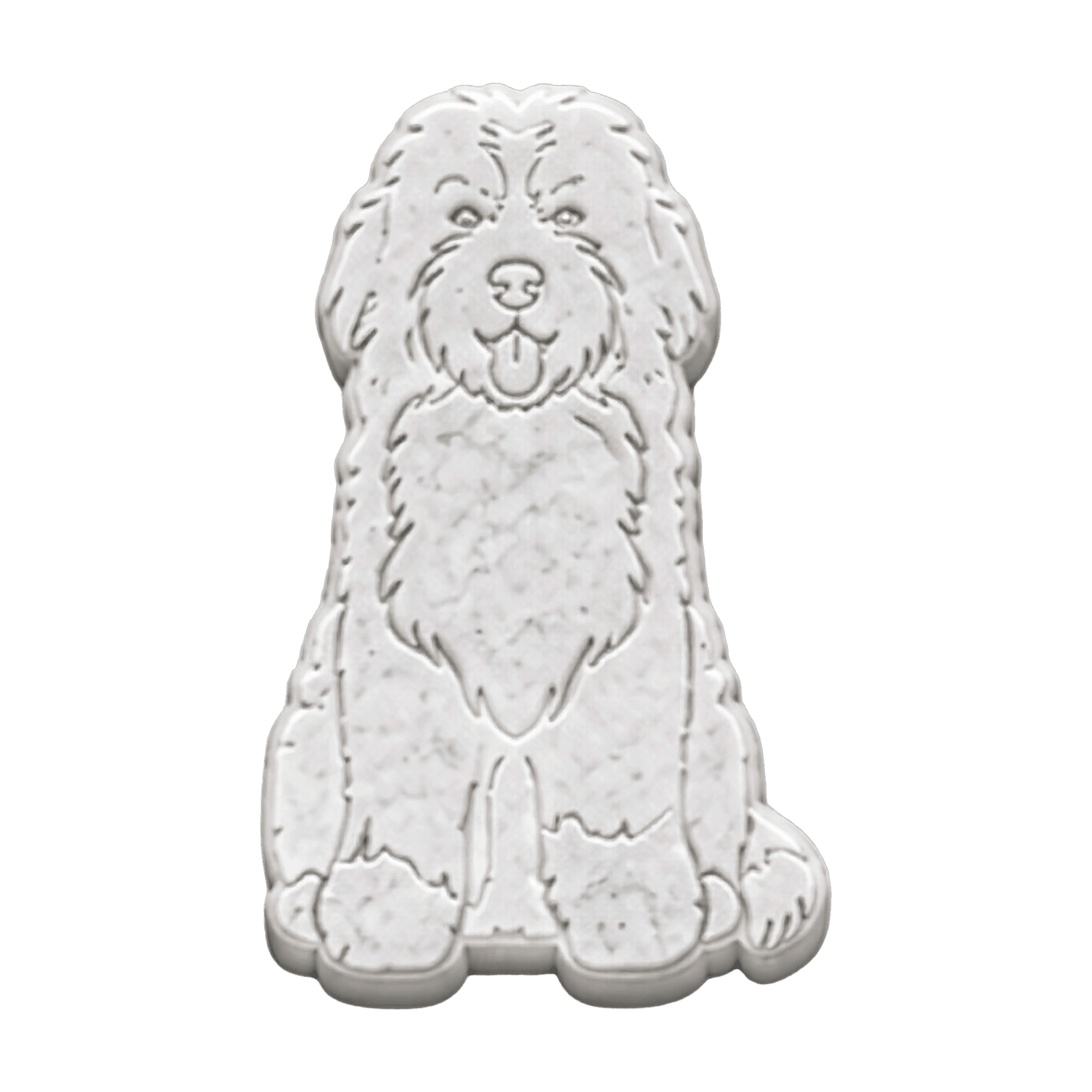 Bernedoodle in Marmo Bianco Carrara - Pawradise