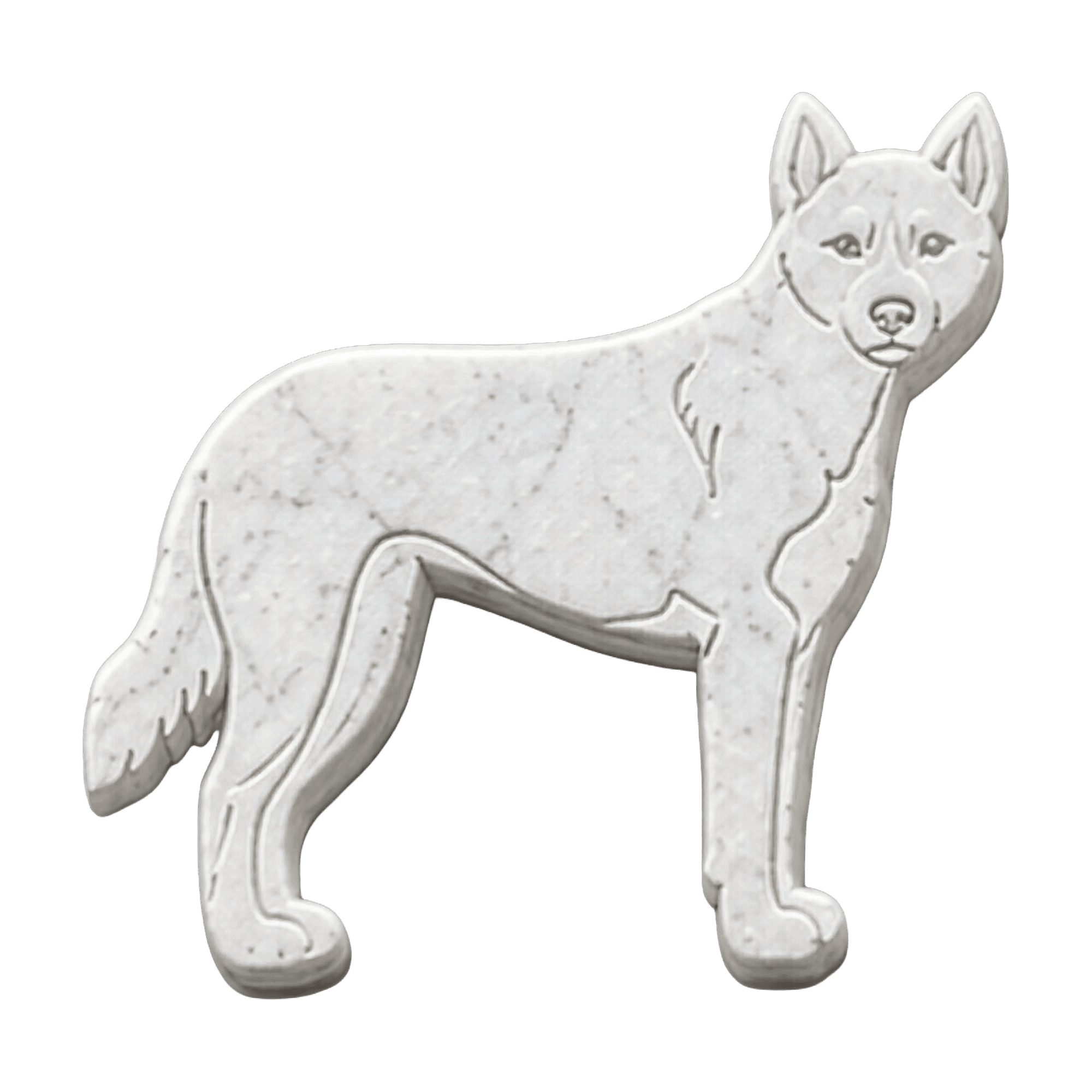 Cane Delle Highlands in Marmo Bianco Carrara - Pawradise