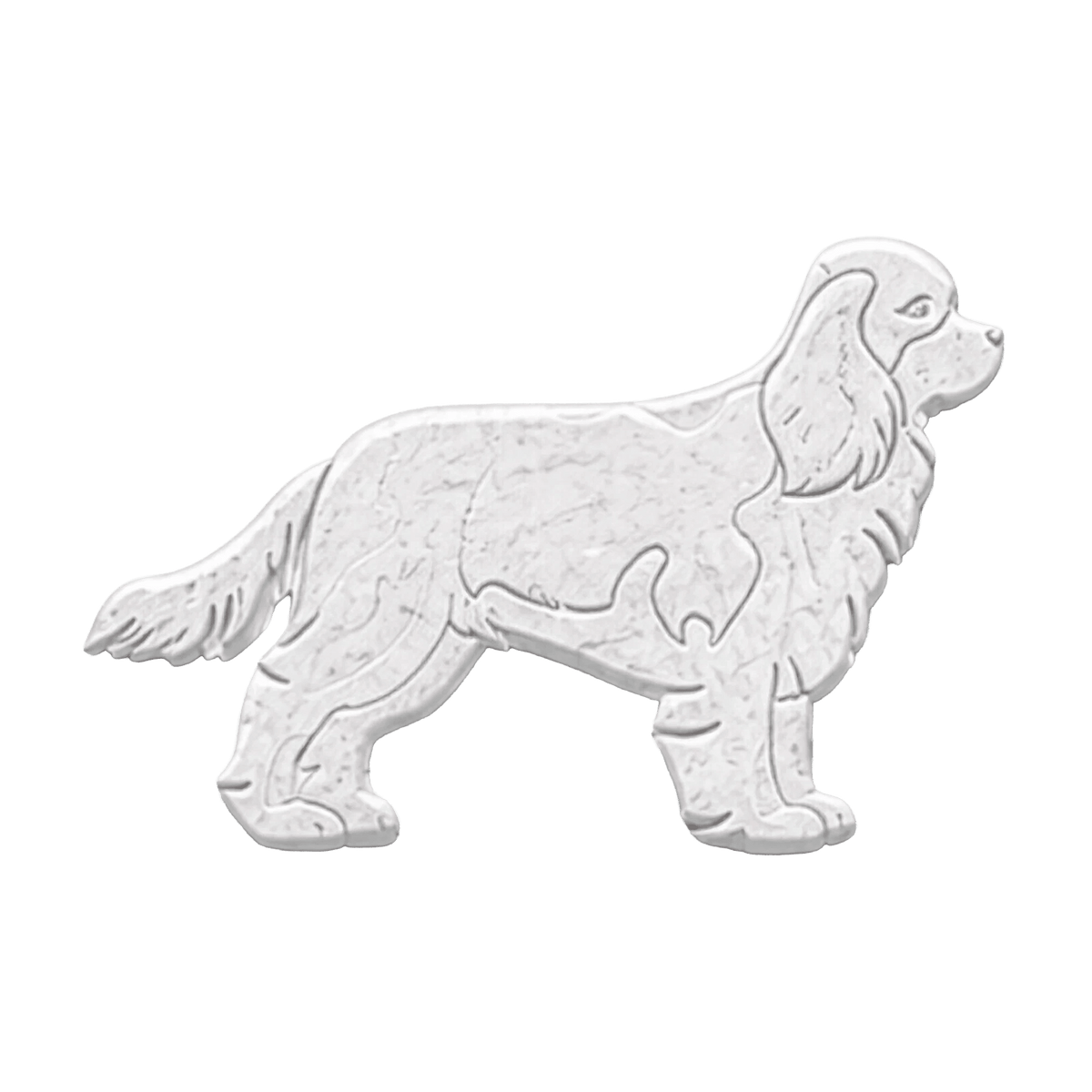 Cavalier King Charles Spaniel in Marmo Bianco Carrara - Pawradise