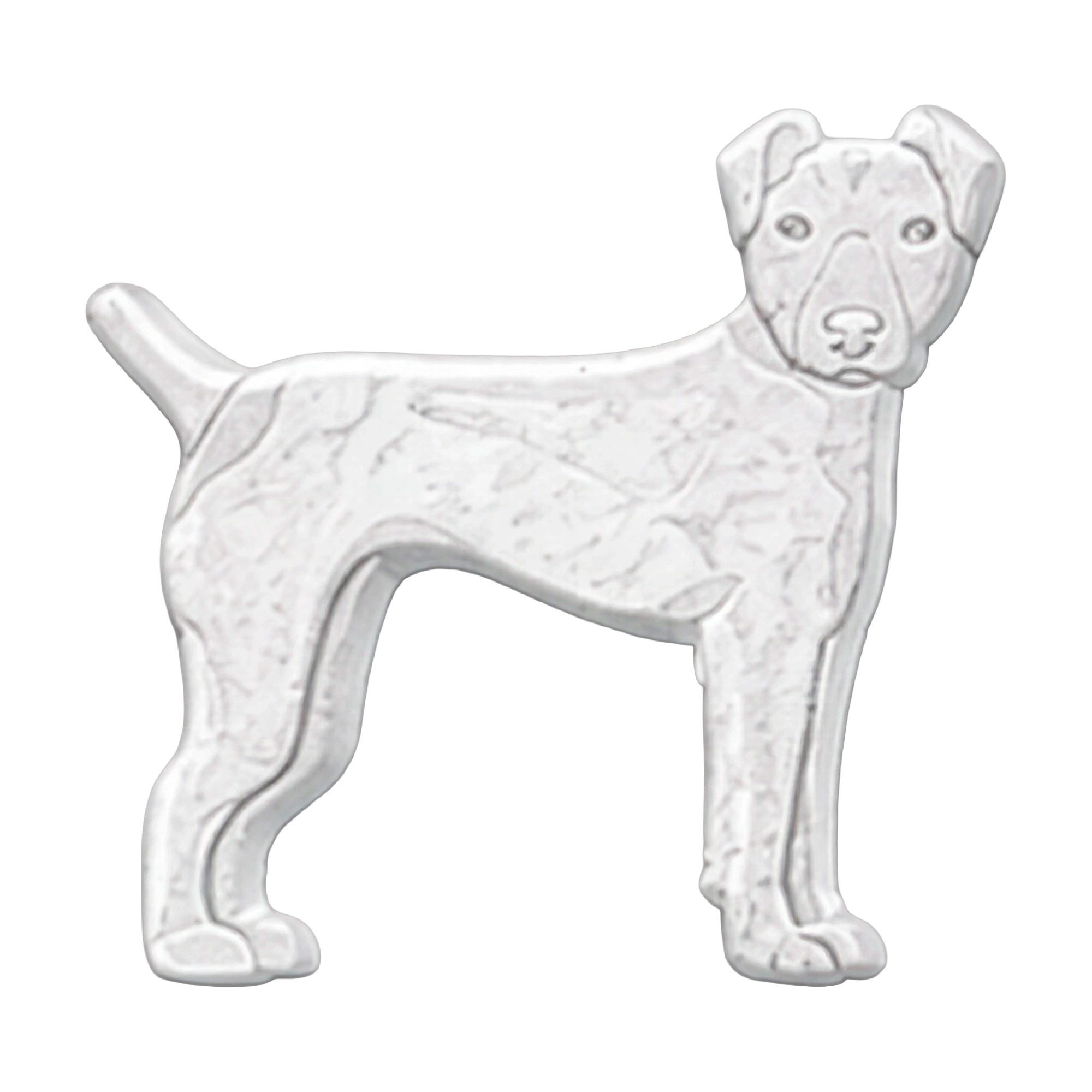 Rat Terrier in Marmo Bianco Carrara Pawradise