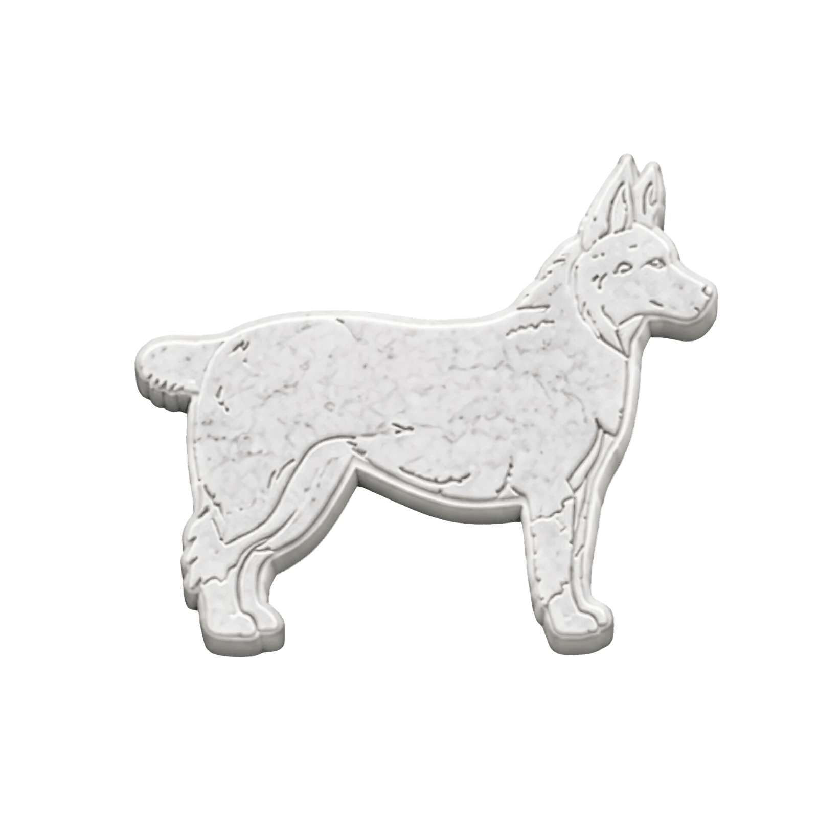 Texas Heeler in Marmo Bianco Carrara - Pawradise