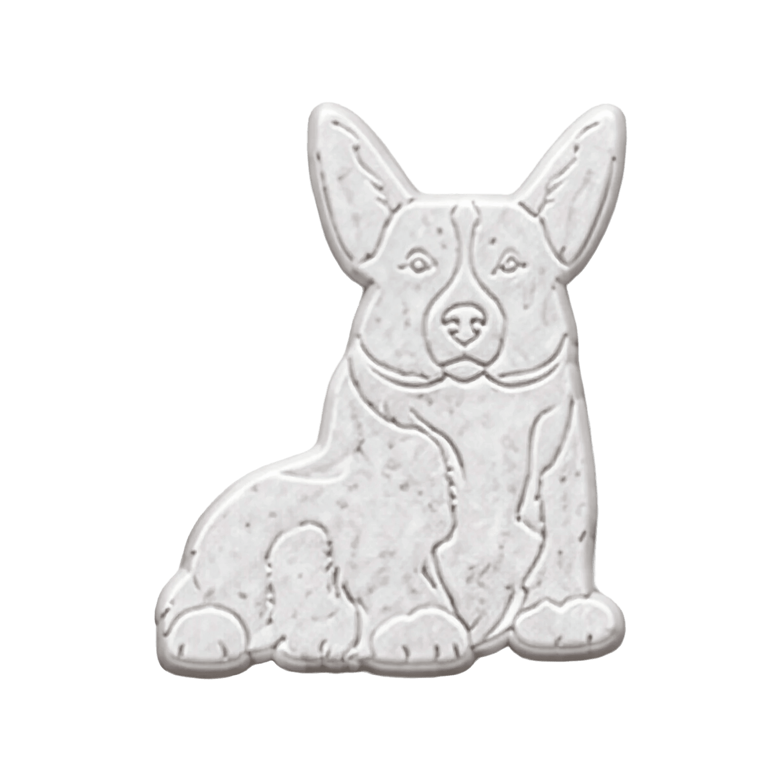 Welsh Corgi in Marmo Bianco Carrara - Pawradise