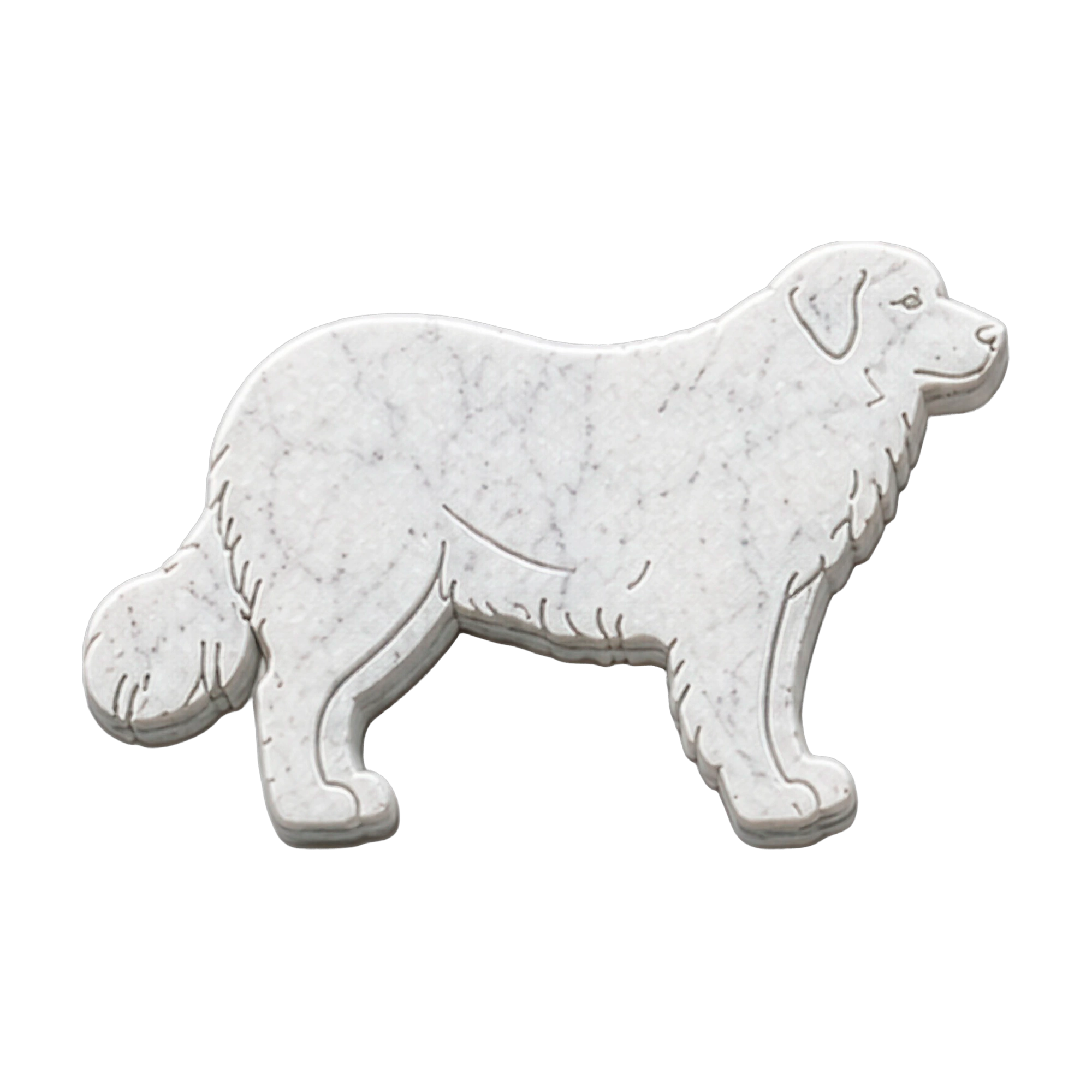Kuvasz in Marmo Bianco Carrara Pawradise